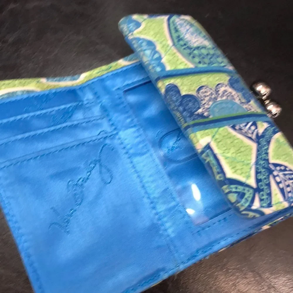 Vera Bradley Quilted Trifold Wallet